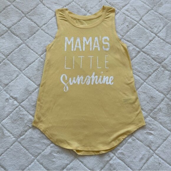Isabel Maternity | Yellow "Mama's Little Sunshine" Tank Top | Size Extra Small - Picture 2 of 8